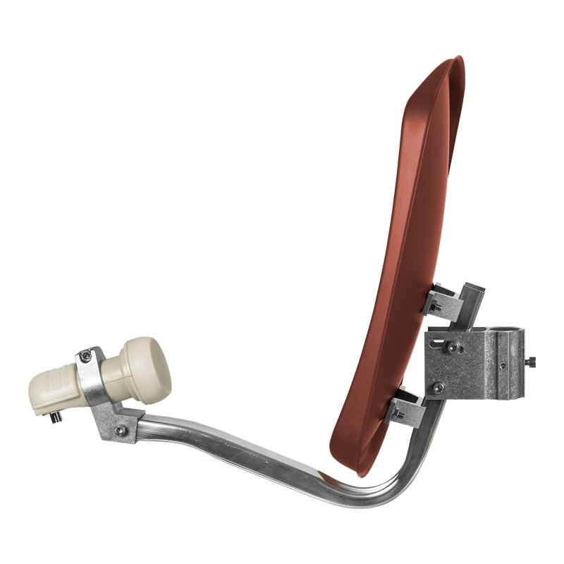Technisat DIGIDISH 33 Aluminium Satellite Dish Kit Brick Red