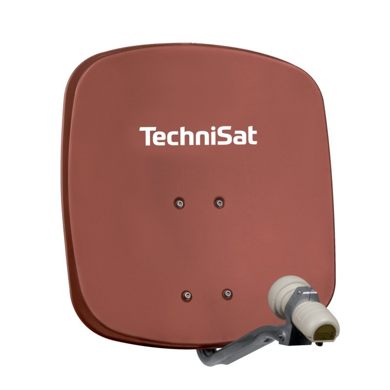 Technisat DIGIDISH 45 Aluminium Satellite Dish Kit Brick Red