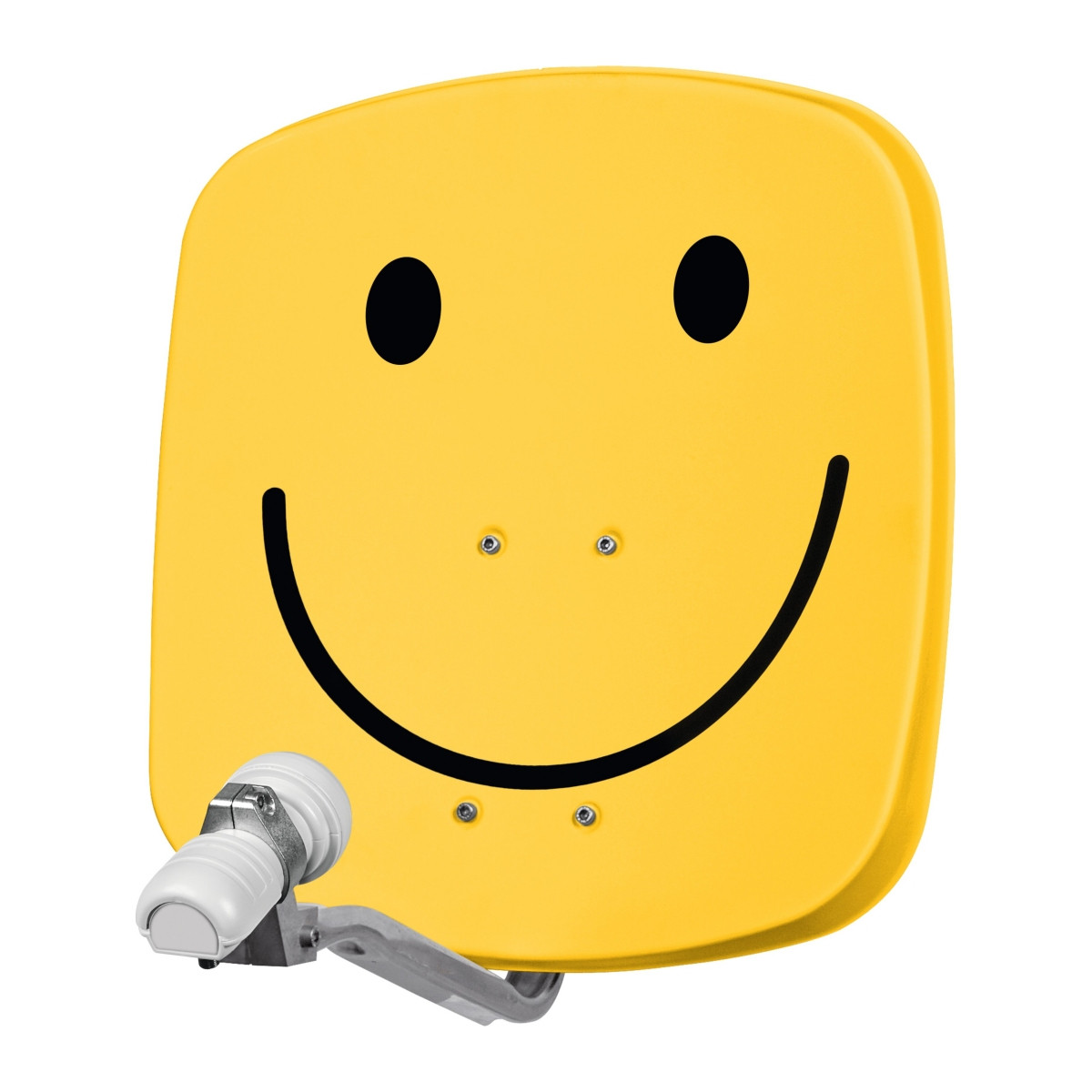 Technisat DIGIDISH 45 Aluminium Satellite Dish Kit Smiley Yellow