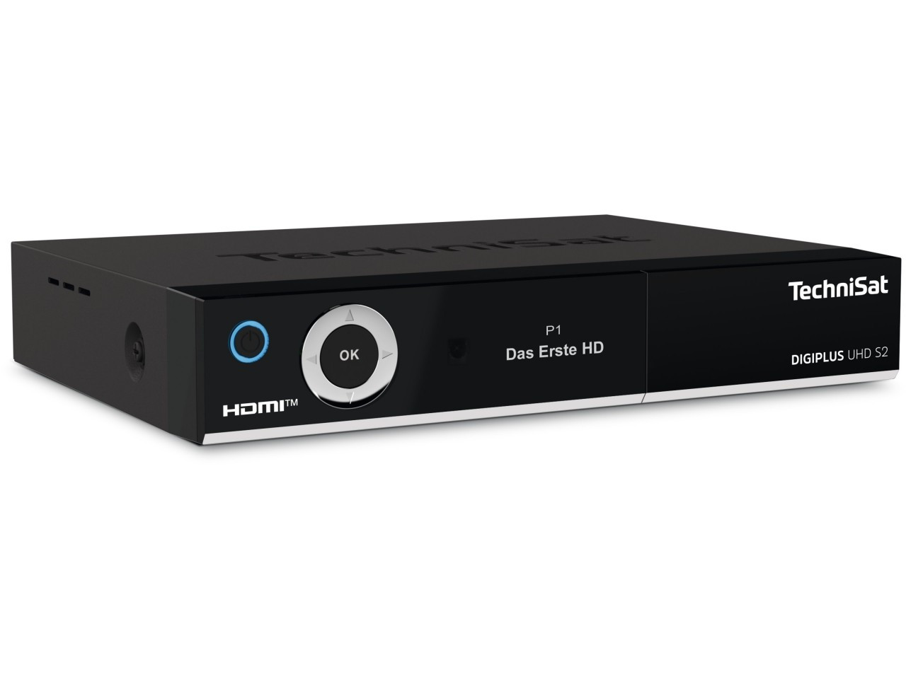 TechniSat DIGIPLUS UHD S2 OLED 4K UHD Twin Tuner Satellite Receiver