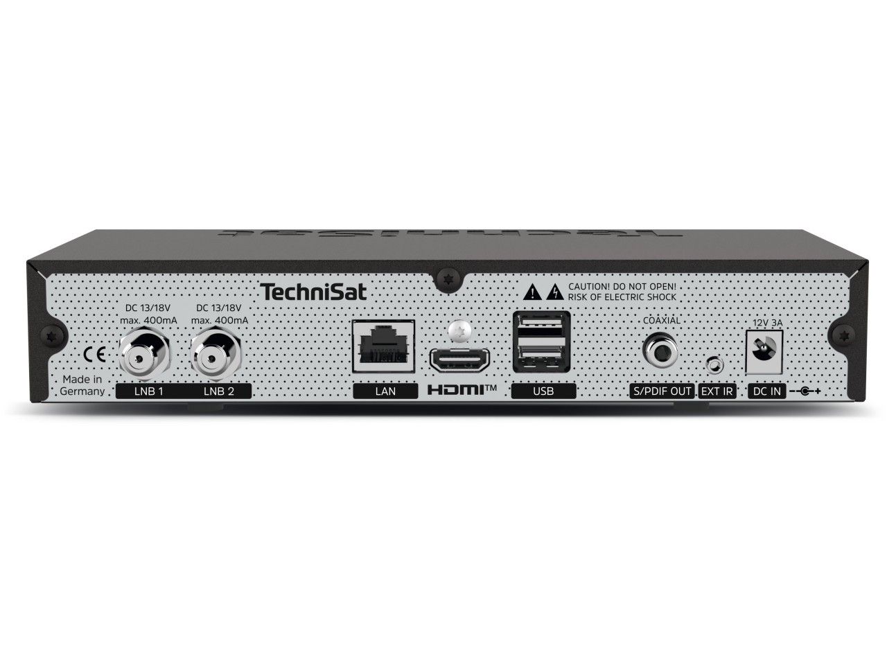 TechniSat DIGIPLUS UHD S2 OLED 4K UHD Twin Tuner Satellite Receiver