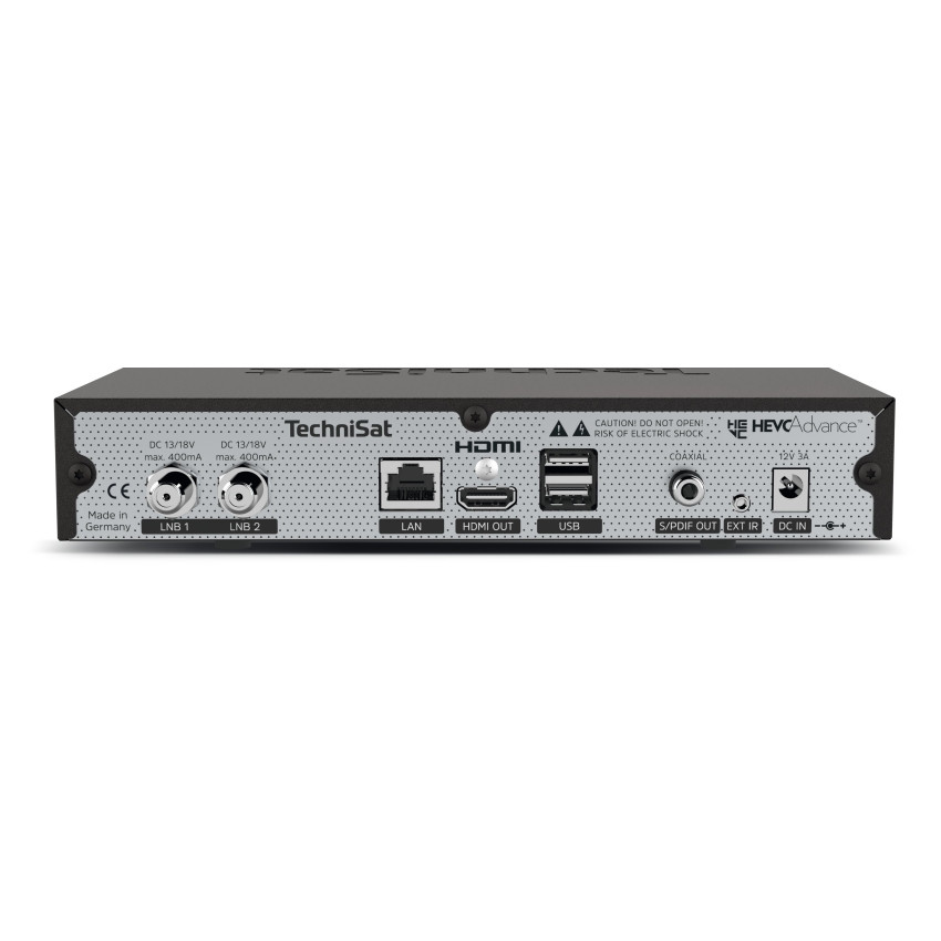 TechniSat DIGIPLUS UHD S 4K Ultra HD Twin Tuner Satellite Receiver