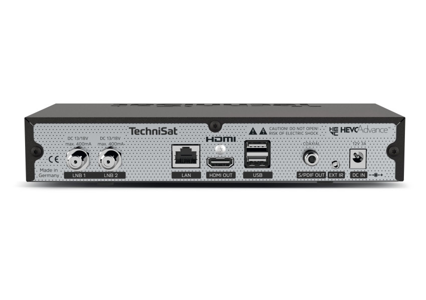 TechniSat DIGIPLUS UHD S 4K Ultra HD Twin Tuner Satellite Receiver