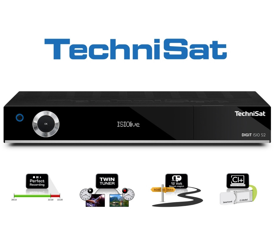 Technisat DIGIT ISIO S2 Twin Tuner CI+ PVR Ready