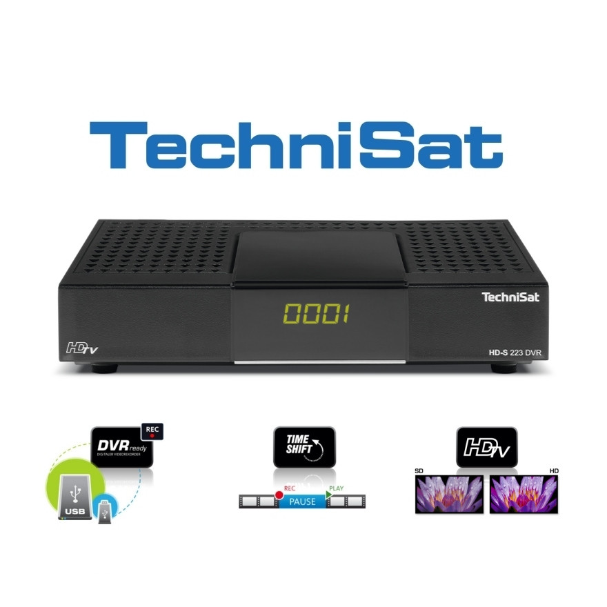 Technisat HD-S 223 DVR High Definition Digital Satellite Receiver
