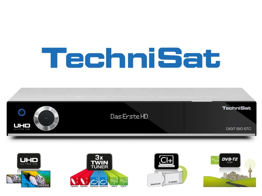 Technisat DIGIT ISIO STC 4K UHD Triple Twin Tuner PVR Ready