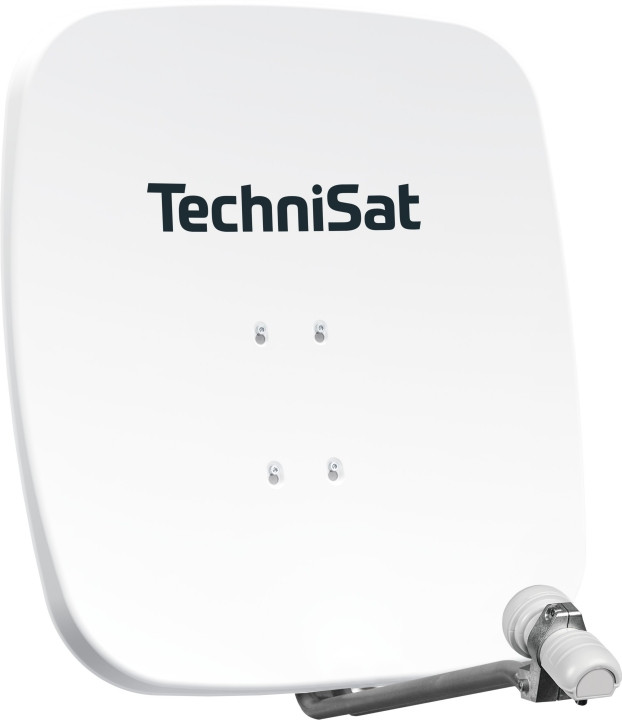 Technisat SATMAN 650 PLUS 65cm Aluminium Satellite Dish Polar White