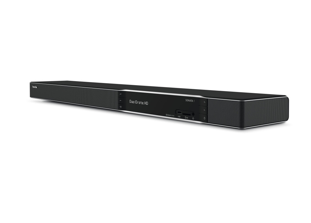 Technisat SONATA 1 4K UHD Triple Twin Tuner DAB Bluetooth Speaker Bar