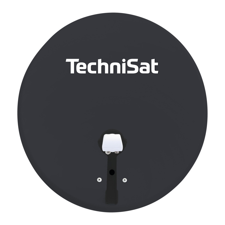 Technisat Technitenne 60cm Satellite Antenna Anthracite