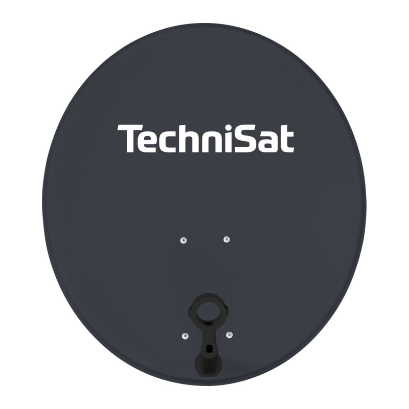 Technisat Technitenne 70cm Satellite Antenna Anthracite with Quad LNB
