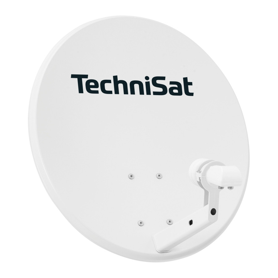 Technisat Technitenne 60cm Satellite Antenna Light Grey