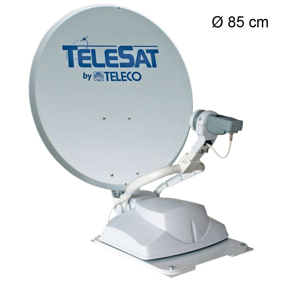 Teleco Telesat BT 85cm TWIN Output Fully Automatic Satellite Antenna