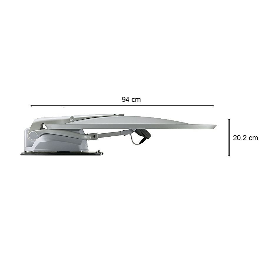 Teleco Telesat BT 85cm TWIN Output Fully Automatic Satellite Antenna