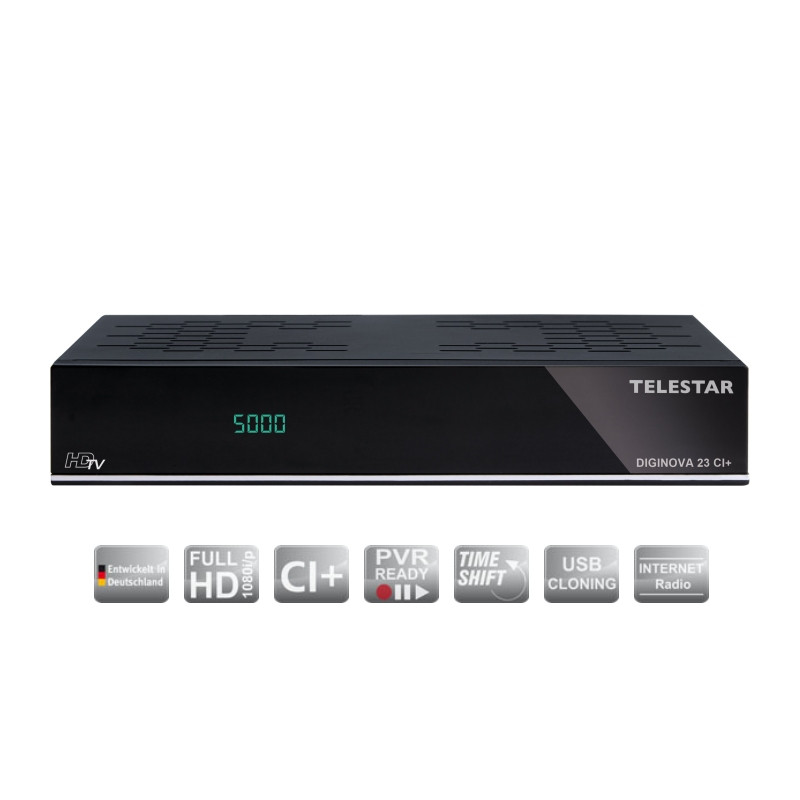 Telestar Diginova 23 CI+ Combo HD Digital Receiver