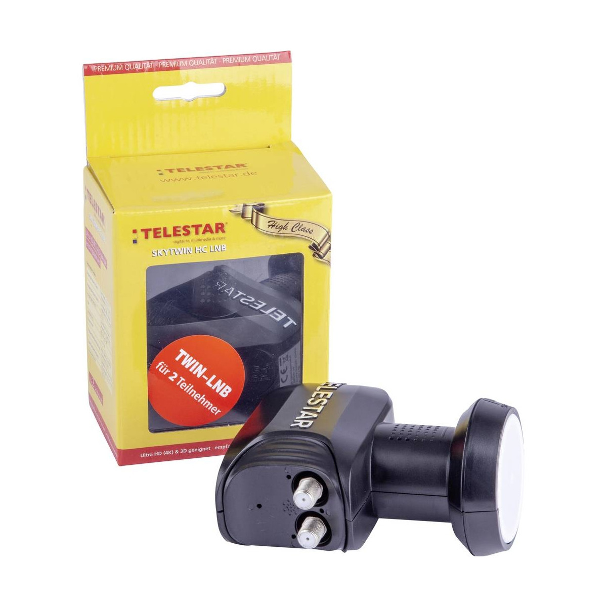 Telestar SKYTWIN HC 0.1dB Twin Output Universal LNB