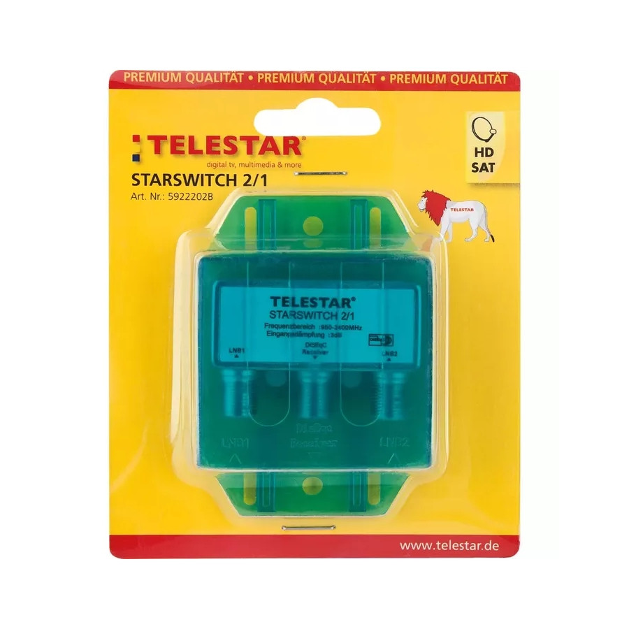 Telestar STARSWITCH Two-Way DiSEqC Switch