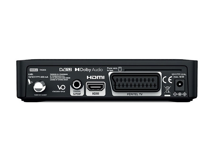 TNTSAT HD Thomson THS806 Official French Digital TV Receiver and Card