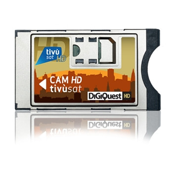 TivuSat Official Italian Digital TV 4K UHD Ready CAM and Card