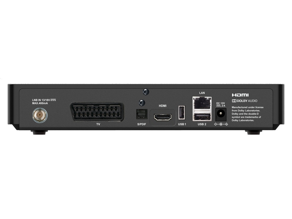 Tivusat Opentel UHD 4000 TVS 4K Official HD Italian Receiver and Card