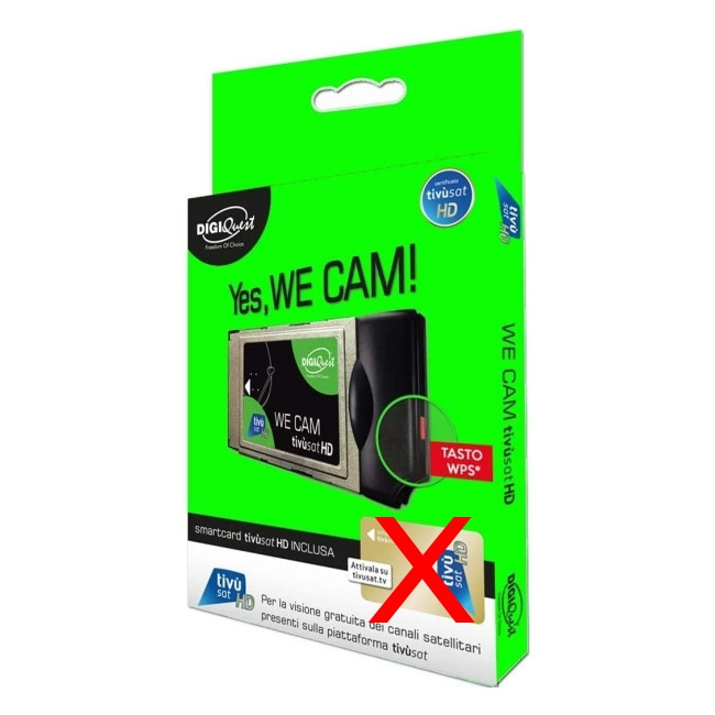 TivuSat Official Italian Digital HD TV WE CAM by DigiQuest