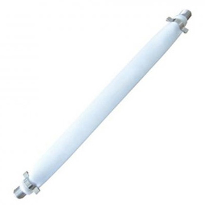 Flat Coax Door Window Extension Cable White 20cm F to F