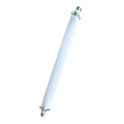 Flat Coax Door Window Extension Cable White 20cm F to F