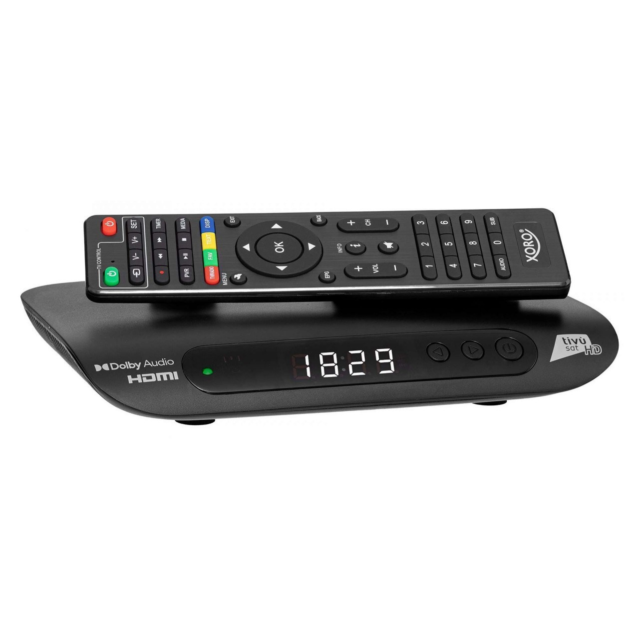 Tivusat Xoro HRS 8830 Classic Official HD Italian Receiver and Card
