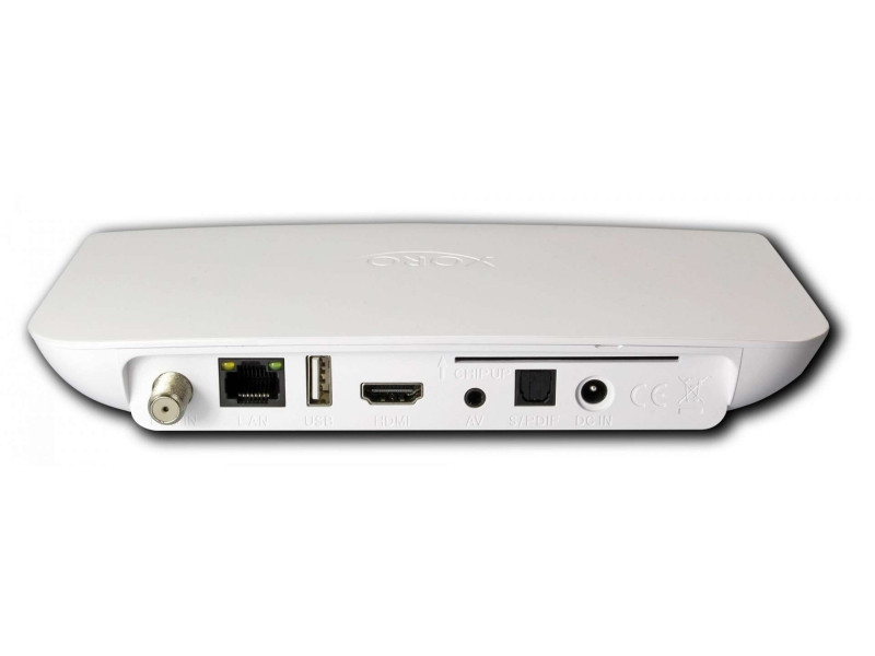 Tivusat Xoro HRS 8830 White Official HD Italian Receiver and Card