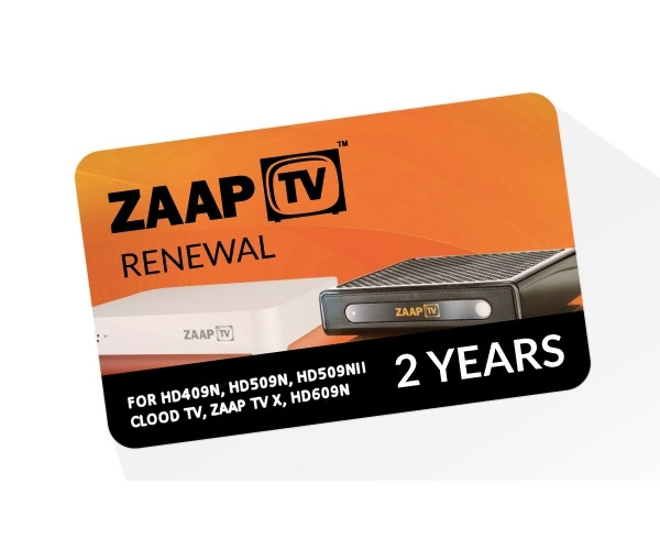 Zaap TV Arabic Service Renewal 2 Year
