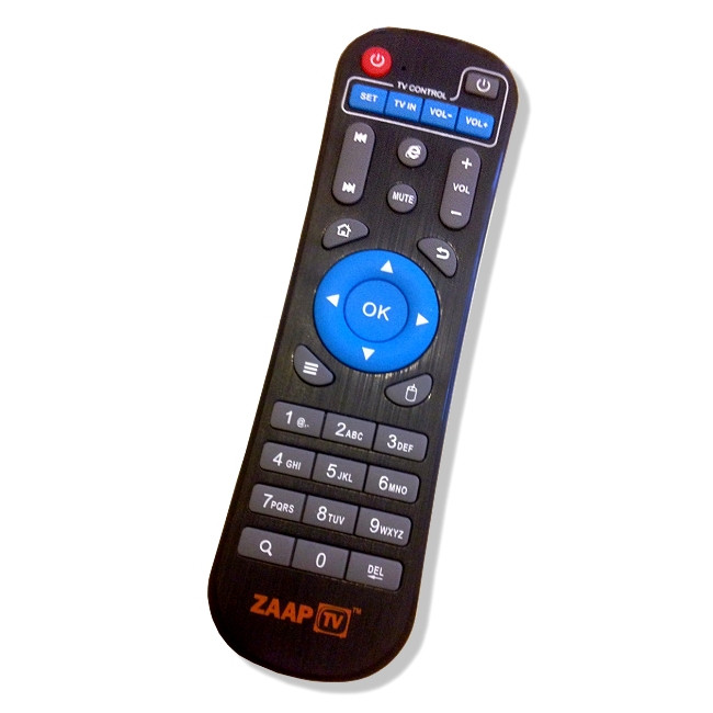 Zaap TV HD709N TV Replacement Remote Control